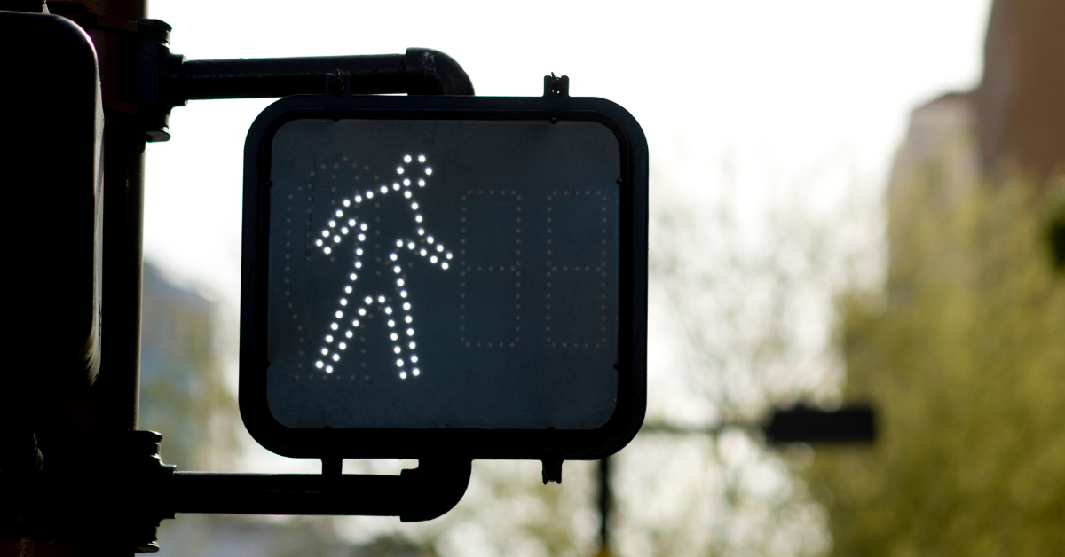 Pedestrian street signal