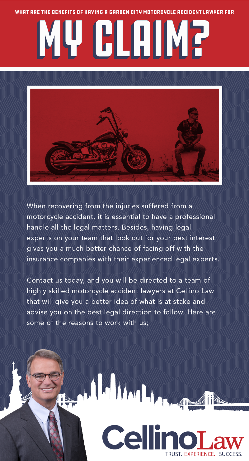 Garden City Motorcycle Accident Lawyer Infographic